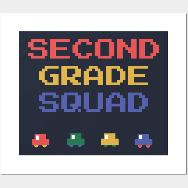 second grade squad Wall Art by EhO
